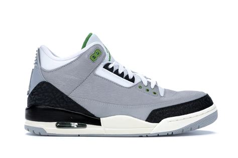 jordan 3 retro chlorophyll stockx